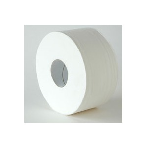Mini Jumbo 2Ply Toilet Roll 76mm core White