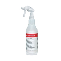 Spray Bottle With Spray Head For Surface Sanitiser 1 Litre