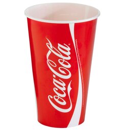 Coke Zero Paper Cold Cup 12oz