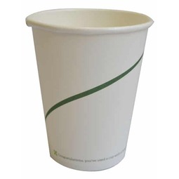 Sustain Single Walled Bio Hot Cup - Print - 8oz/240ml