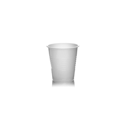 White Squat Polystyrene Plastic Non-Vend Cup 7oz