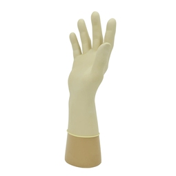 Handsafe Natural Latex Gloves Power Free Small