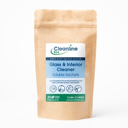Cleanline Eco Glass & Interior Cleaner (T4 Bottle Soluble Sachet) CL4080
