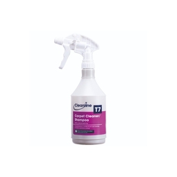 Cleanline T7 Carpet Cleaner/Shampoo 750ml Trigger Bottle CL9007