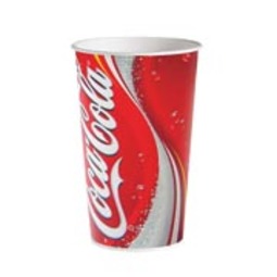 Coke Zero Paper Cold Cup 16oz