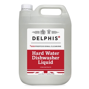 Delphis Eco Hard Water Dishwasher Liquid 2 x 5Ltr