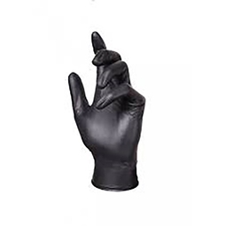 Nitrile Gloves Black Large