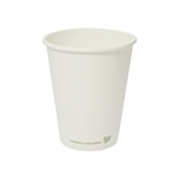 Vegware Single Wall White Hot Cup 72-Series 6oz 180ml