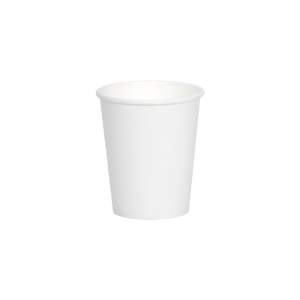 D01022 8oz White Single Wall Hot Cup
