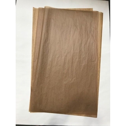 450X750 BROWN SILICONISED SHEETS